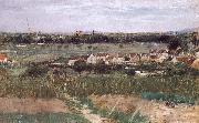 Berthe Morisot Village Sweden oil painting artist